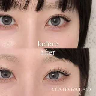 マツエク・マツパ F room UMEDAのマツエク・マツパデザイン