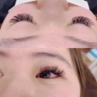 マツエク・マツパ アイブロウ dazzle M🫧のマツエク・マツパデザイン