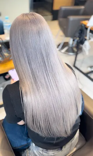 ロング 🌿earth亀有店 【緑髪のノブ】🌿のヘアスタイル