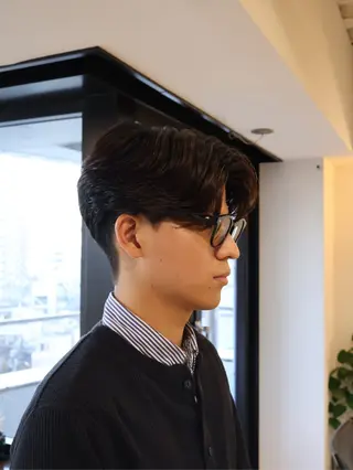 パーマ メンズ 大阪茶屋町 メンズカット関田拳のヘアスタイル