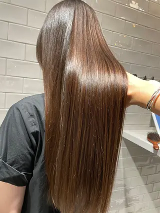 ロング 大阪 美容師 林のヘアスタイル