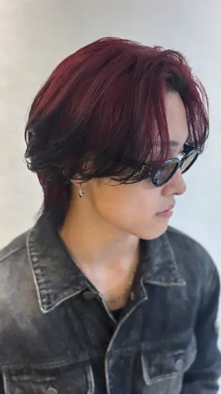 ミディアム カラー メンズ そうや 🐺のヘアスタイル