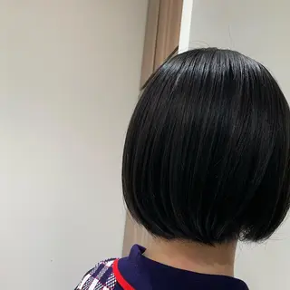 ショート カラー ヘアアレンジ 小白井 由美のヘアスタイル