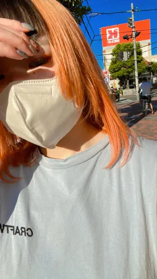ミディアム カラー得意【梅田】 瀧本友梨乃のヘアスタイル