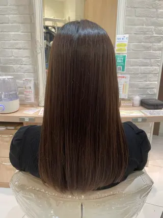 ロング ショートボブモデル縮 毛艶髪津田パーマのヘアスタイル