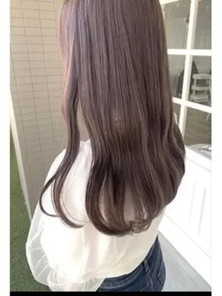 ロング ヘアアレンジ パーマ カラー ヘアケア特化型サロン newi 梅田のヘアスタイル