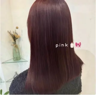 ロング カラー 透明感カラー🧁🩰 🫧仲松良菜🎀のヘアスタイル