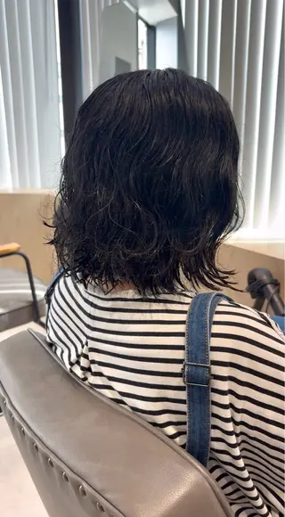ミディアム SNSモニター募集！ くせ毛特化/大村のヘアスタイル