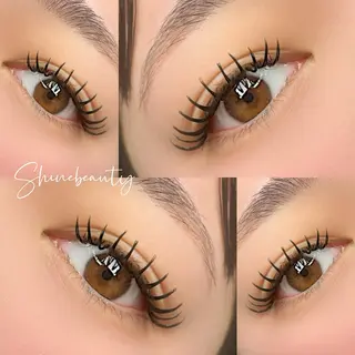 マツエク・マツパ Shine beautyのマツエク・マツパデザイン