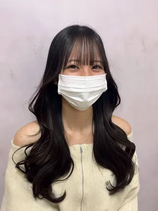 ロング KAEDE🎀 縮毛矯正＆パーマ特化のヘアスタイル