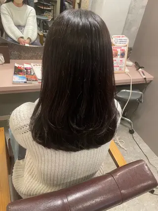 ロング hair make echo滿木あい花のヘアスタイル