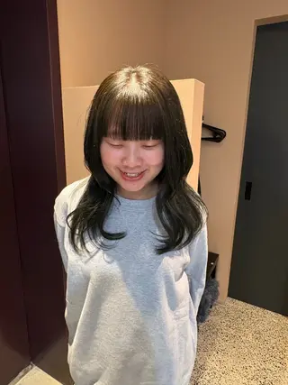 カラー YOKE /桃山台 /iori‎✦.˚◦のヘアスタイル