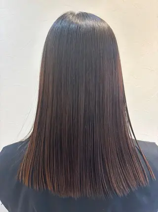 セミロング パーマ 本多 剛大のヘアスタイル