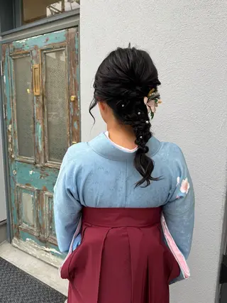 セミロング ヘアアレンジ Orla 🌿chiekoの眉毛・アイブロウイメージ
