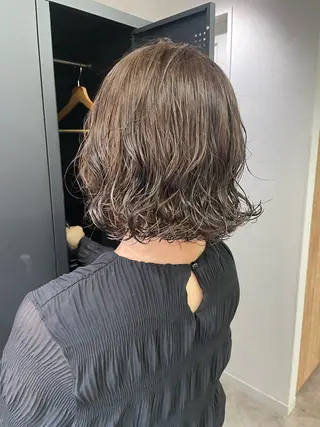 ショート カラー パーマ 🎀レイヤー/パーマ カラー/ai🎀のヘアスタイル