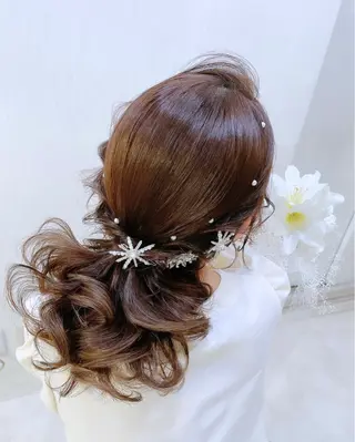 セミロング ベルグローヘアセット 🤍まりこのヘアスタイル