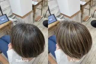 ショート 髪質改善個室サロン' 縮毛矯正・艶カラーのヘアスタイル