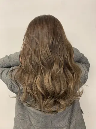 ロング カラー ヘアアレンジ Arumeria ❄️富澤翼❄️のヘアスタイル