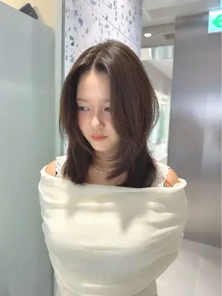 ミディアム カラー 矢野 晃平のヘアスタイル