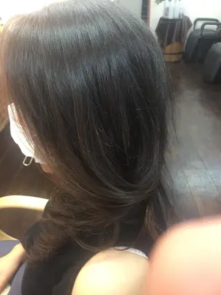 パーマ ヘアアレンジ 桧山 真のヘアスタイル