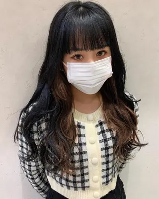 ロング カラー ヘアアレンジ ayumi🌈 インナーカラー🌈のヘアスタイル