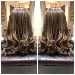 セミロング カラー 小山内 龍一郎 店長のヘアスタイル