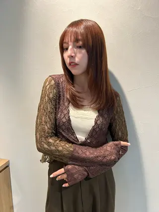 カラー 田中 優陽のヘアスタイル