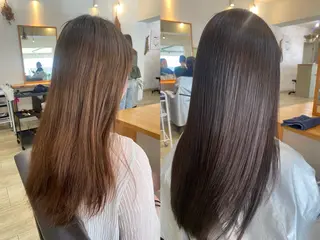 ロング カラー 和歌山髪質改善 那須優太のヘアスタイル