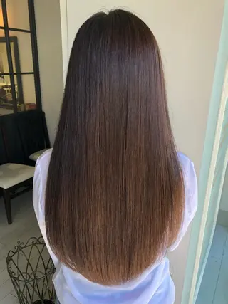 ロング 髪のケアリスト高橋 健太郎のヘアスタイル