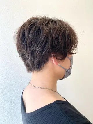 ショート パーマ ショート& パーマ　坂本のヘアスタイル