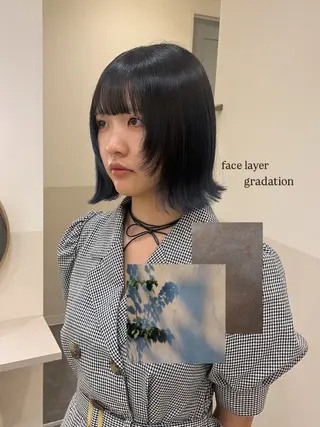 ショート 堤　葵生/透明感カラ ー/髪質改善縮毛矯正のヘアスタイル