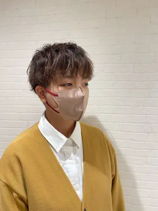 ショート パーマ 山口 夏季のヘアスタイル