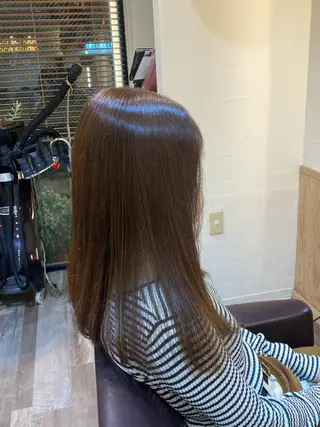セミロング 横山 カミールのヘアスタイル