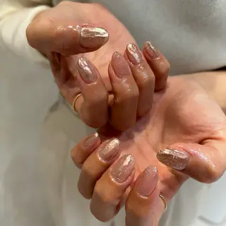 ネイル soa.Aika 自爪育成のネイルデザイン