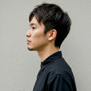 ショート カラー パーマ メンズ 🎸下北沢メンズ 人気◎🎸工藤達哉のヘアスタイル