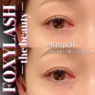 マツエク・マツパ FOXY LASH Miyamotoのマツエク・マツパデザイン