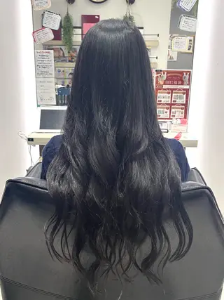 ロング カラー 立川/シールエクステ /みづきのヘアスタイル
