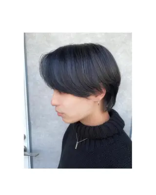カラー メンズ 🎀レイヤーカット/ 艶カラー/ﾕｶ🎀のヘアスタイル
