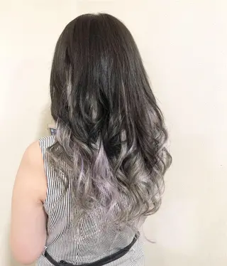 ロング 工藤 綾華のヘアスタイル