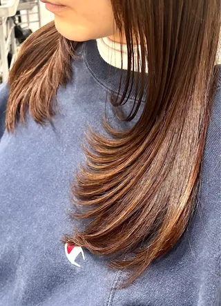 セミロング 久次米 智人のヘアスタイル