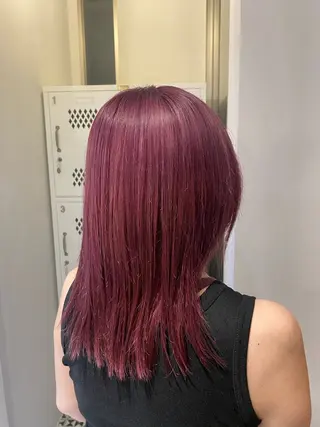 セミロング 宇野愛華∕ パーマスタイルのヘアスタイル