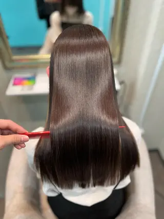 ロング 髪質改善/縮毛矯正 芹沢のヘアスタイル