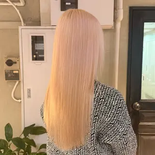 ロング カラー 💫色落ちまで可愛い ブリーチ💫ユウゴのヘアスタイル