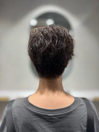 ショート charme溝の口所属・くせ毛カット終着点 カワサキトオル溝の口のヘアスタイル