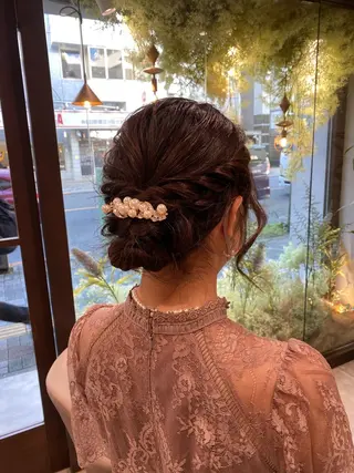 ミディアム ヘアアレンジ 古川 真衣のその他イメージ