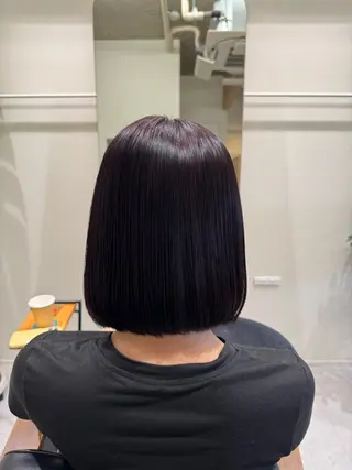 ミディアム カラー ゆ う あのヘアスタイル