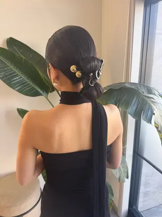 ロング ヘアアレンジ 🌼RIENS/原田 菜々華🌼のヘアスタイル