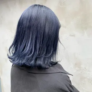 ミディアム カラー 韓国レイヤーカット 🧸ベージュカラーのヘアスタイル