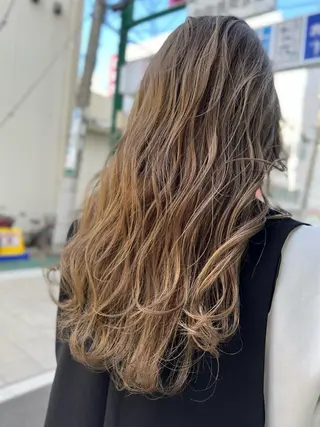 ロング カラー 【透明感.艶髪】 中原史雄のヘアスタイル