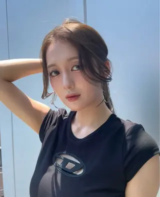 セミロング カラー 🌫️大人韓国ヘア 🌫️naoyaのヘアスタイル